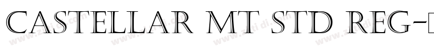 Castellar MT Std Reg字体转换